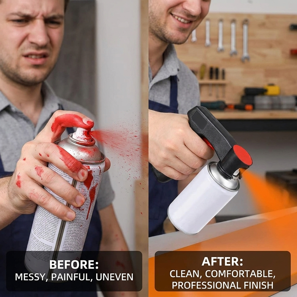 PowerGrip Spray Paint Handle